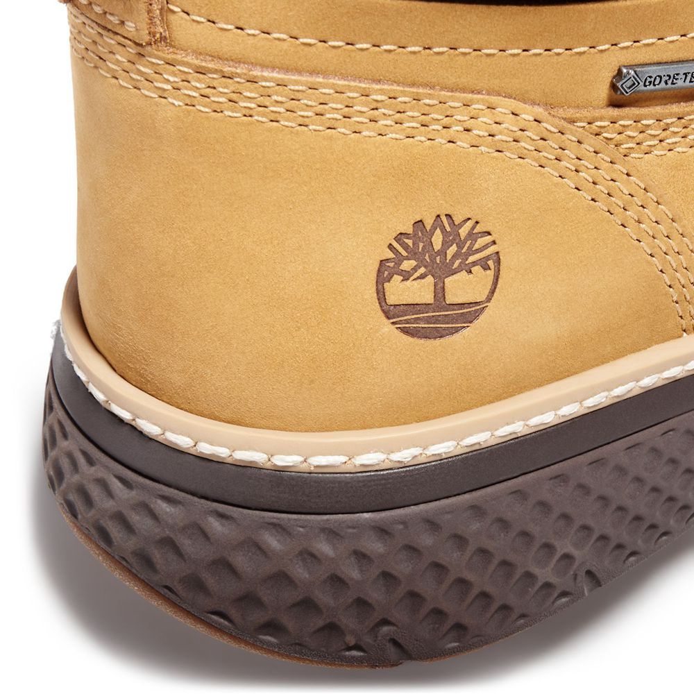 Timberland Chukka Μποτακια Ανδρικα Καφε - Cross Mark Waterproof - Greece 8375604-PL